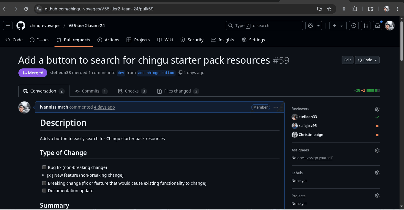 Team collaboration in DevVault project
